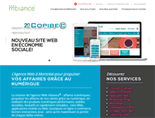 Tablet Screenshot of mbiance.com